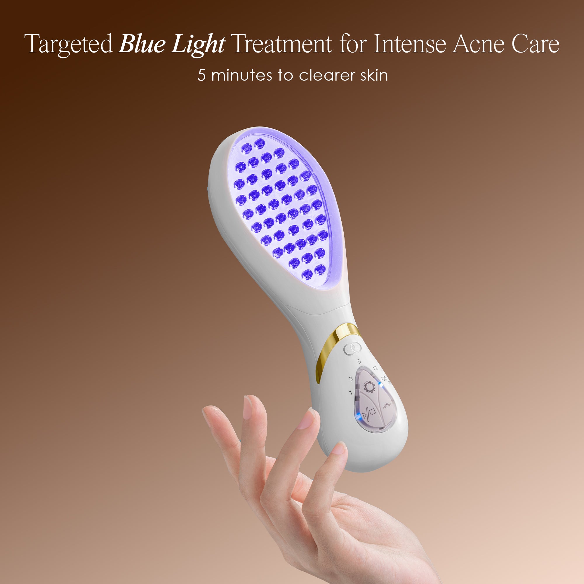 LumaGlow Blue | Anti-Acne LED Light Therapy Wand